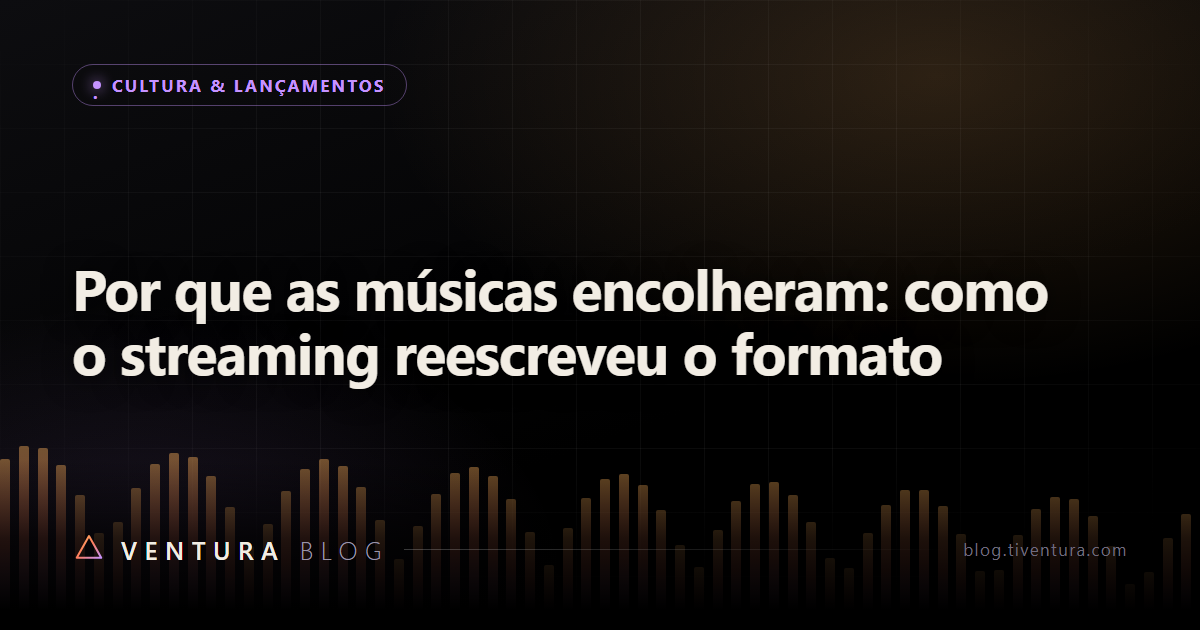 Por que as músicas encolheram: como o streaming reescreveu o formato