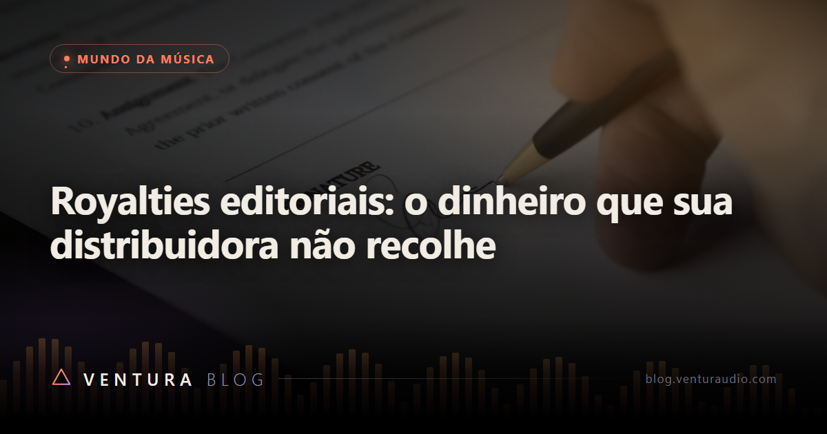 Royalties editoriais: o dinheiro que sua distribuidora não recolhe